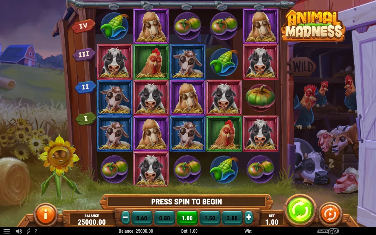 The base game — Animal Madness