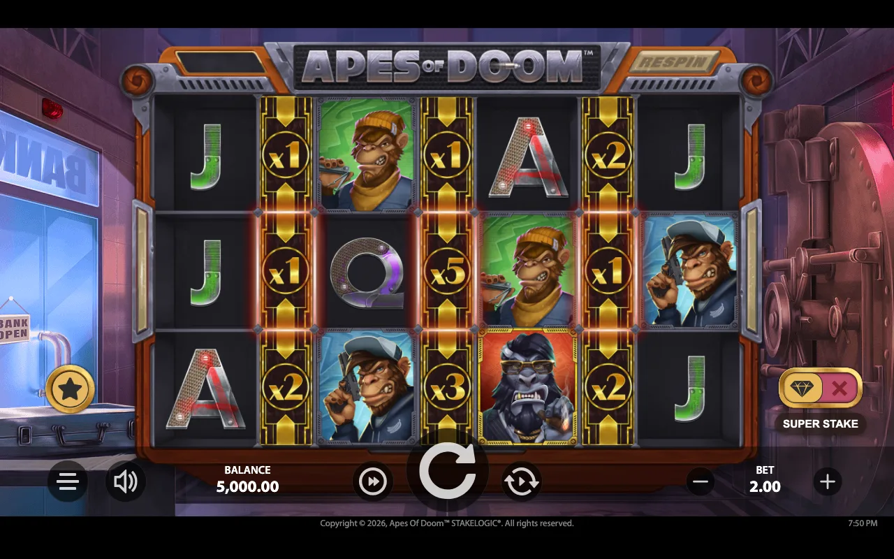 The base game — Apes of Doom