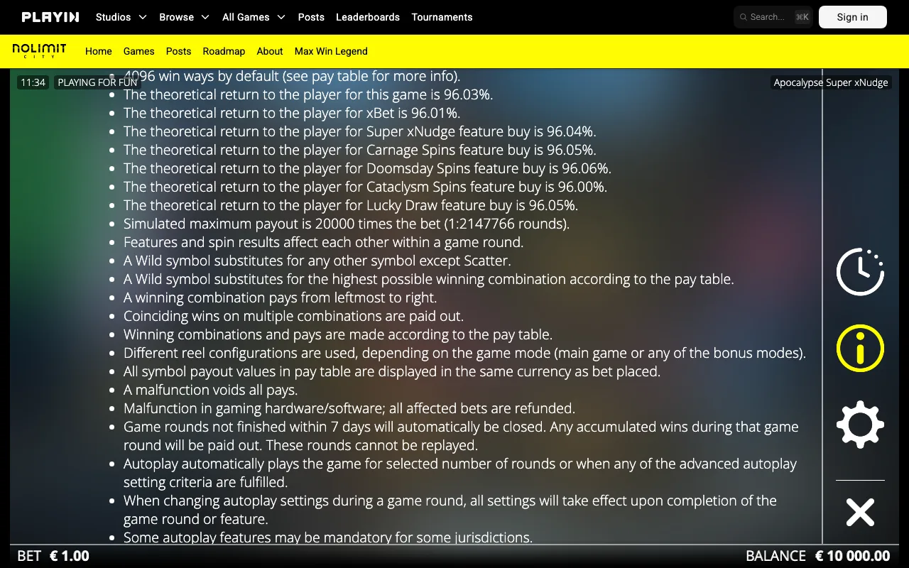 Game rules, page 3 — Apocalypse Super xNudge®