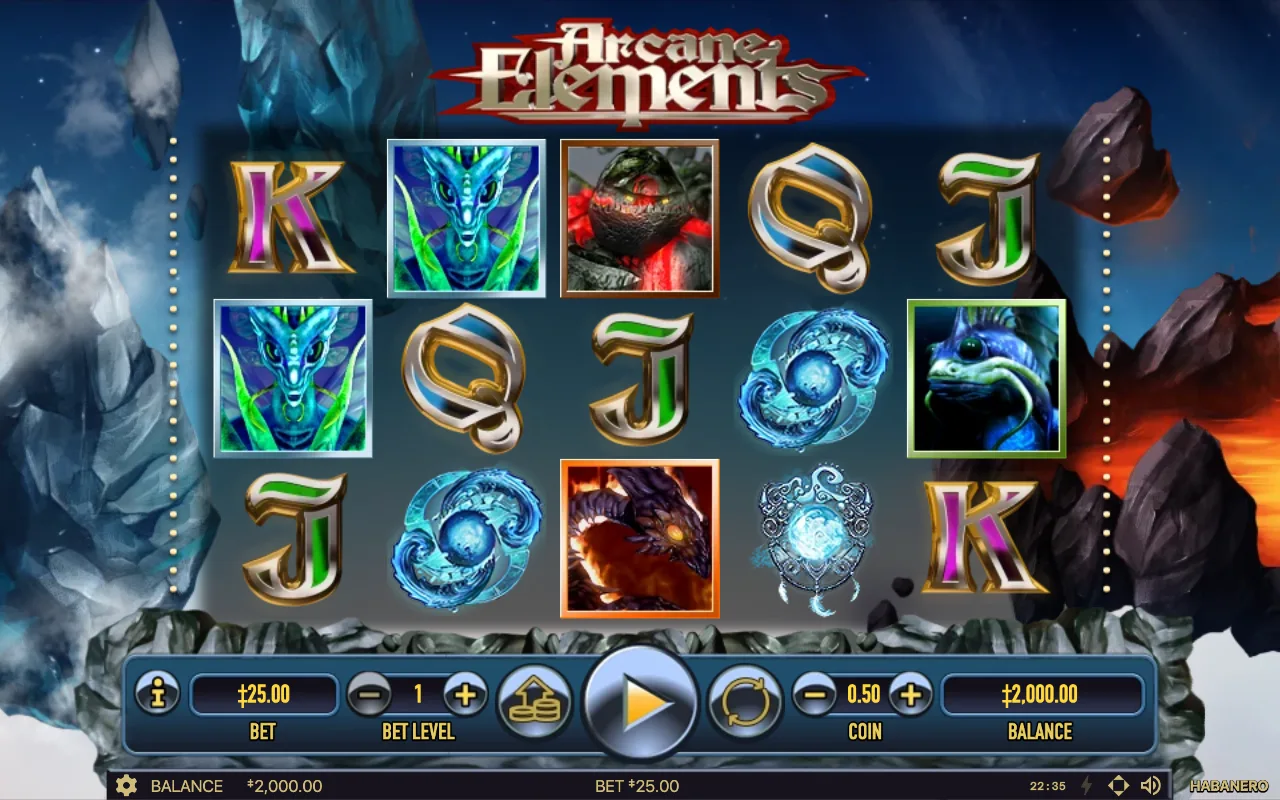 The base game — Arcane Elements