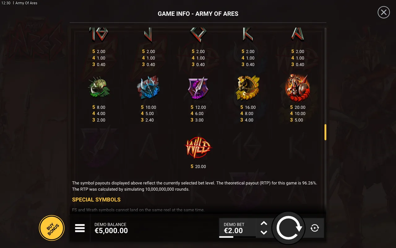 Game rules, page 7 — Army of Ares