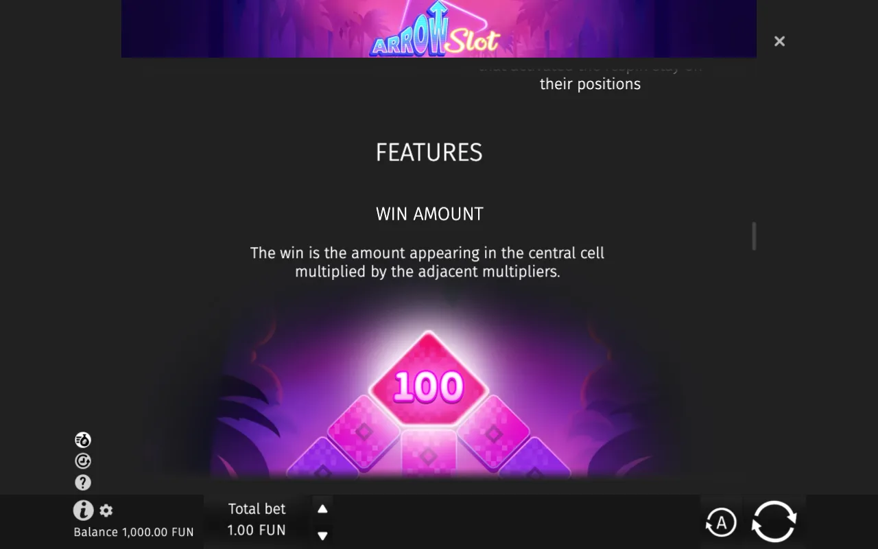 Features — Arrow Slot