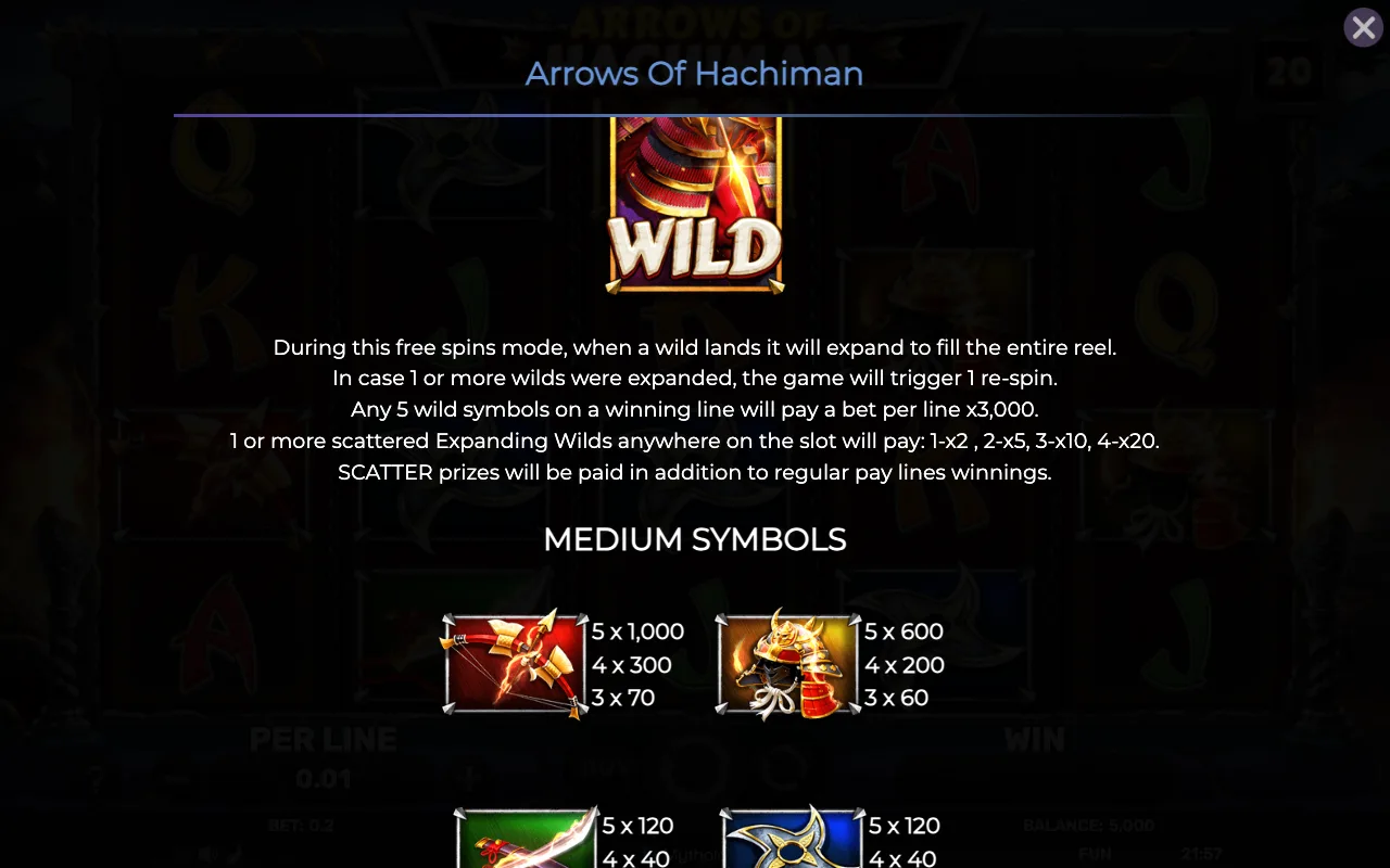 Game rules, page 4 — Arrows of Hachiman