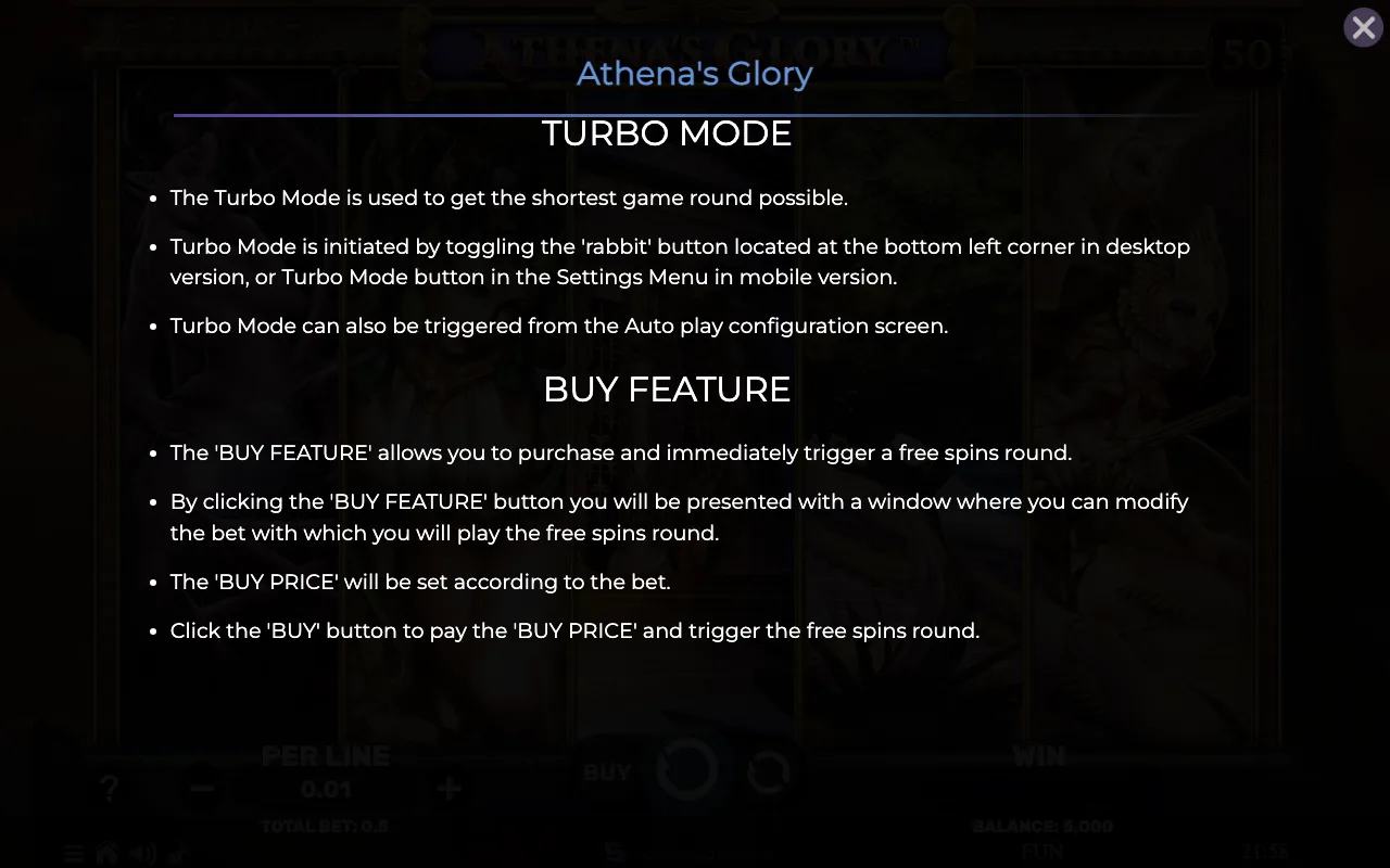Game rules, page 8 — Athenas Glory