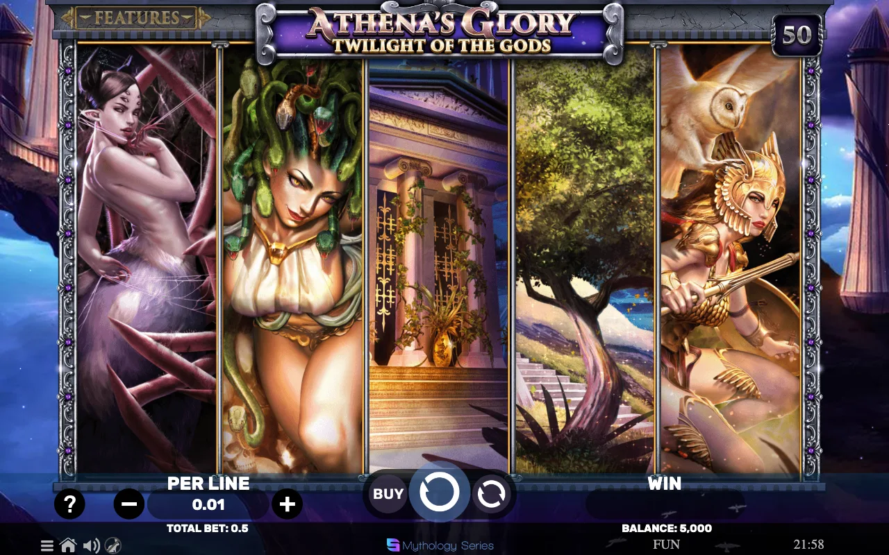 The base game — Athenas Glory Twilight of The Gods