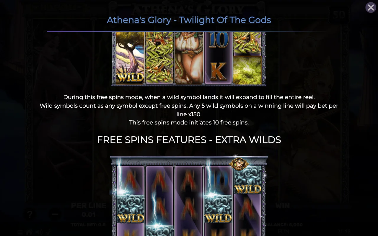 Game rules, page 4 — Athenas Glory Twilight of The Gods