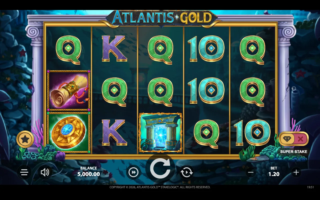 The base game — Atlantis Gold