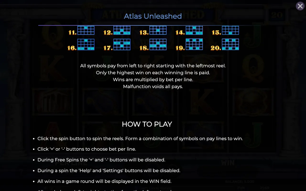Game rules, page 6 — Atlas Unleashed