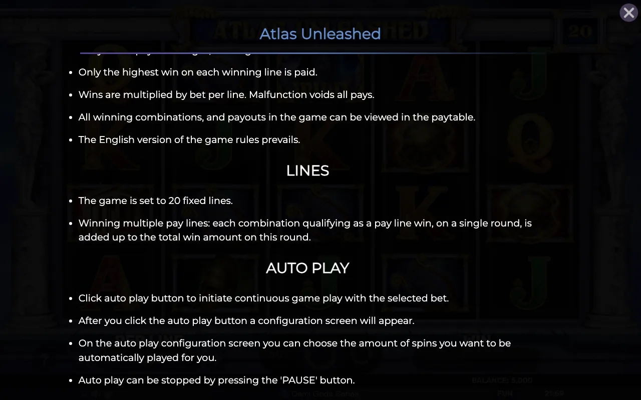Lines — Atlas Unleashed
