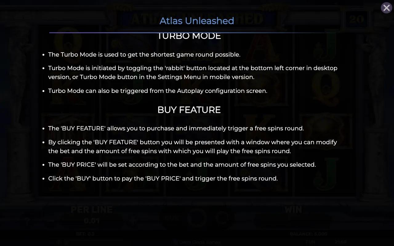 Game rules, page 8 — Atlas Unleashed