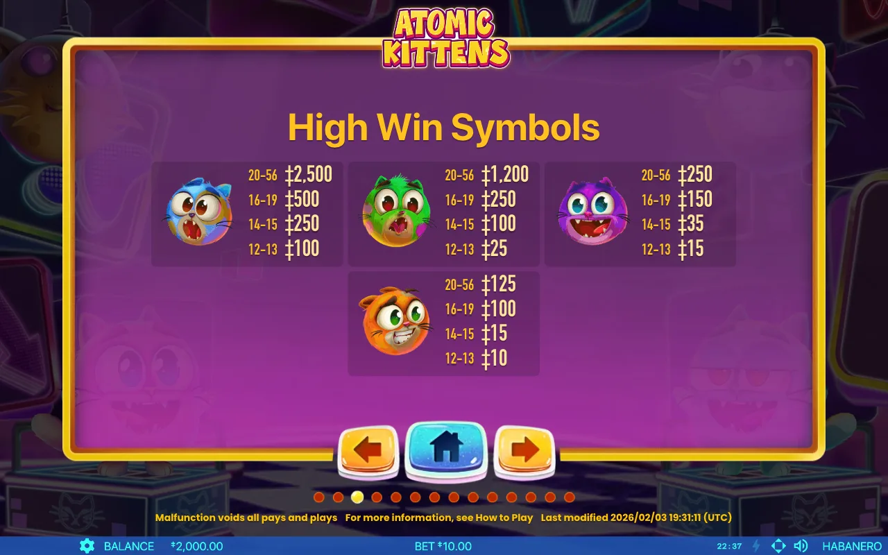 Game rules, page 5 — Atomic Kittens