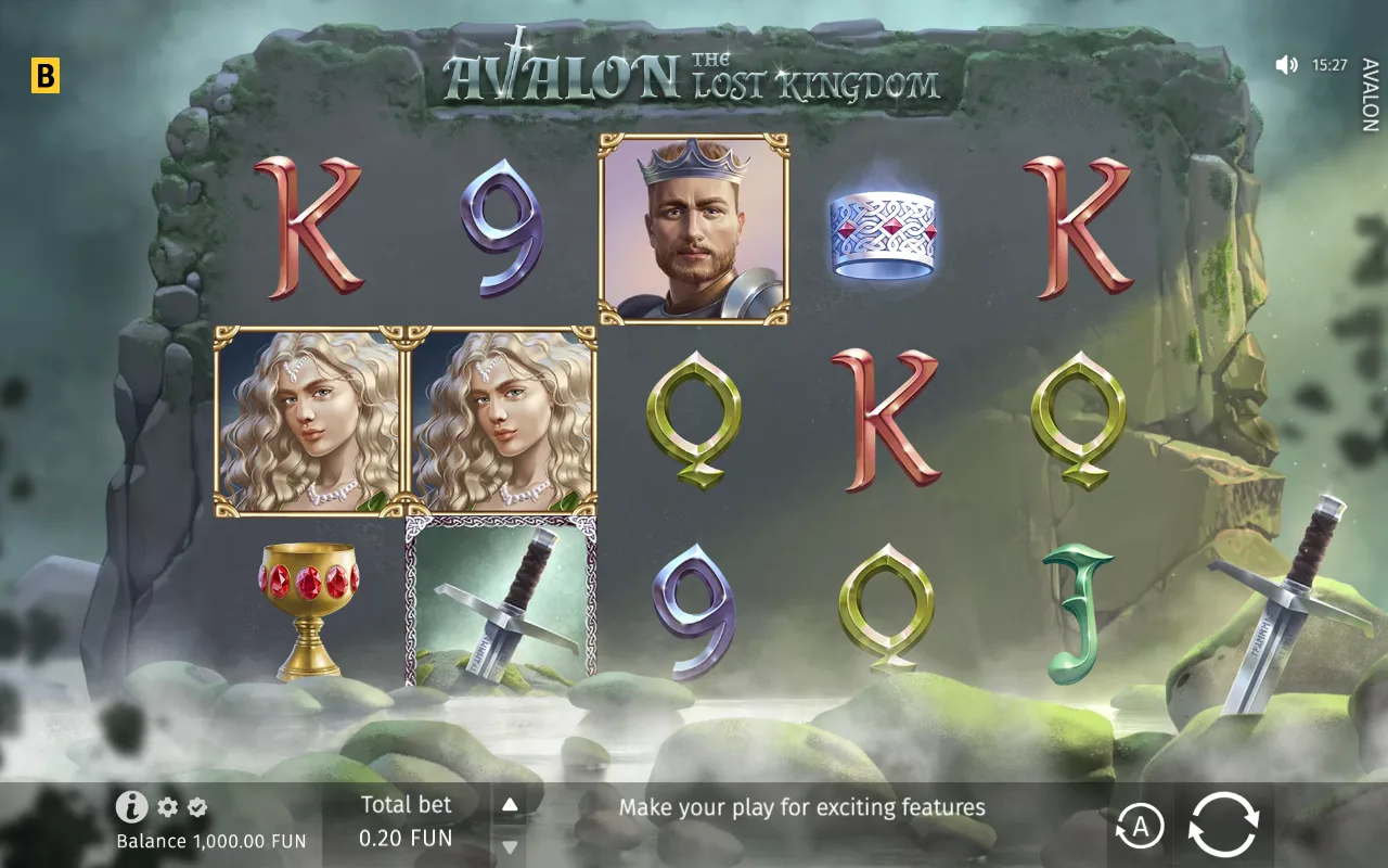 The base game — Avalon: The Lost Kingdom