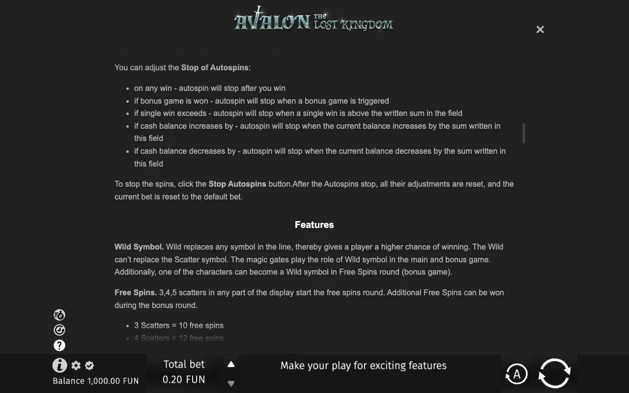 Game rules, page 7 — Avalon: The Lost Kingdom