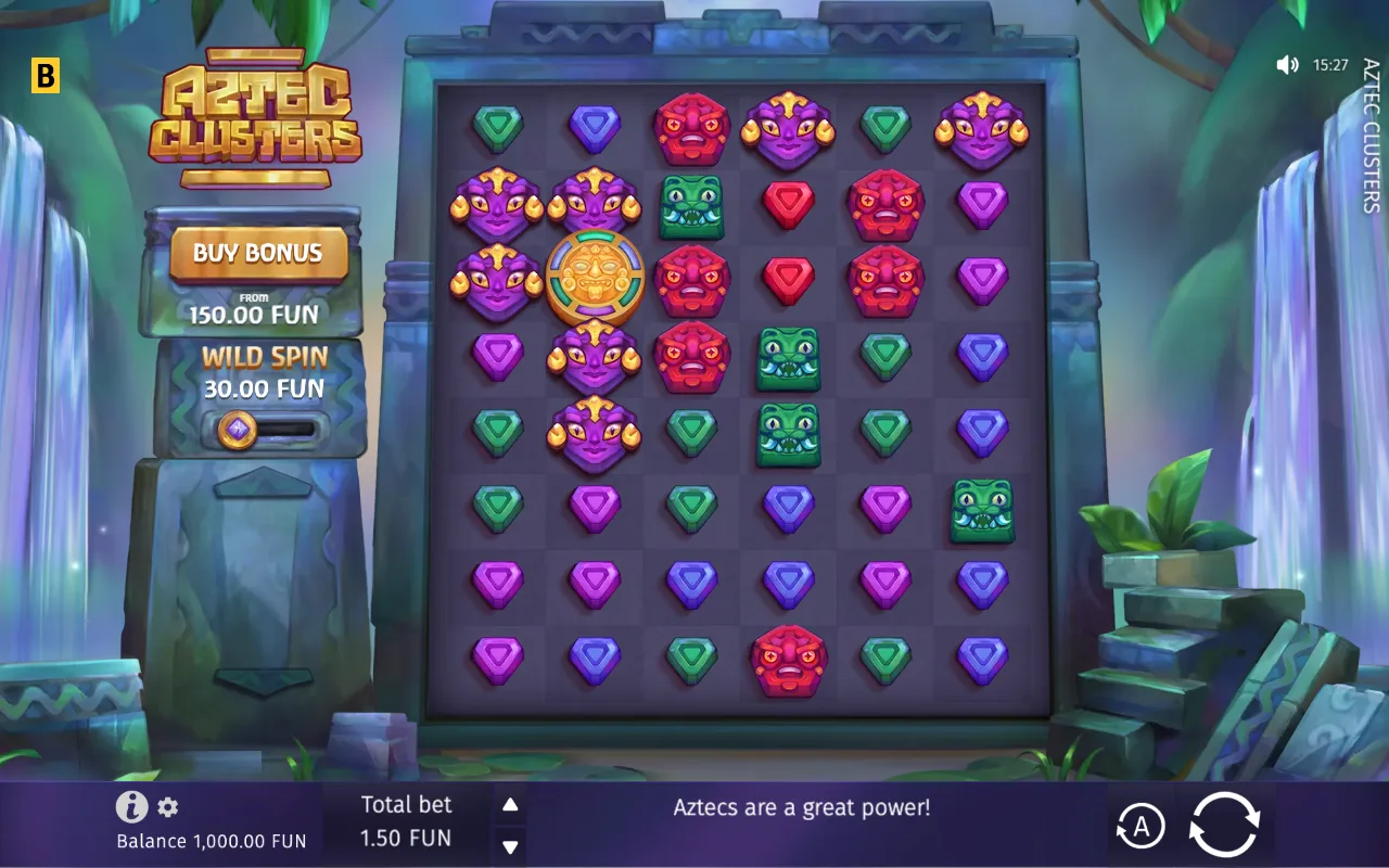 The base game — Aztec Clusters