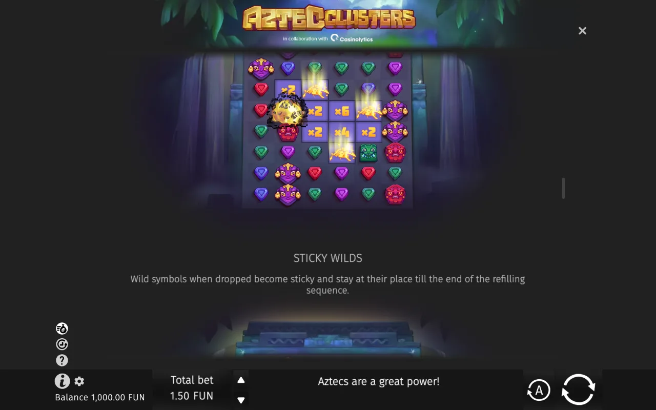 Game rules, page 5 — Aztec Clusters