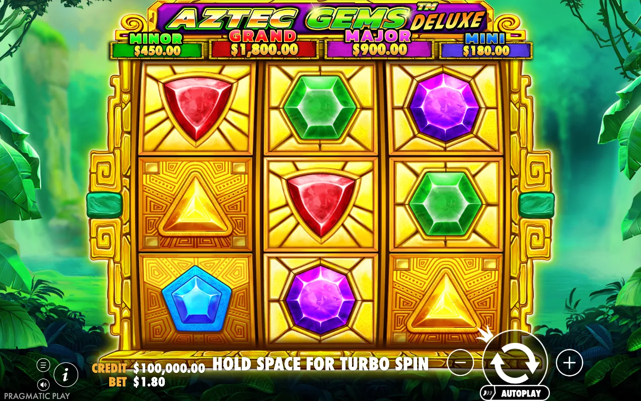 The base game — Aztec Gems Deluxe