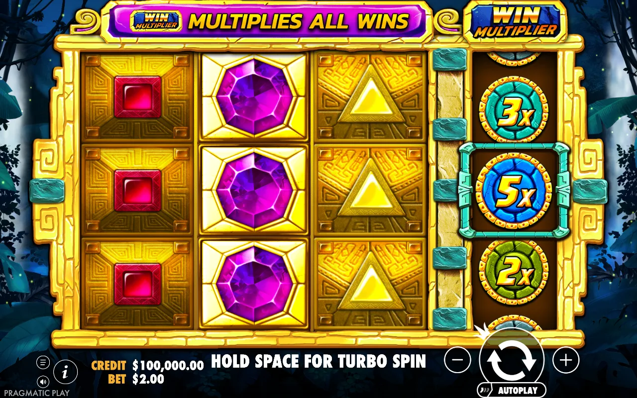 Buying the feature — Aztec Gems