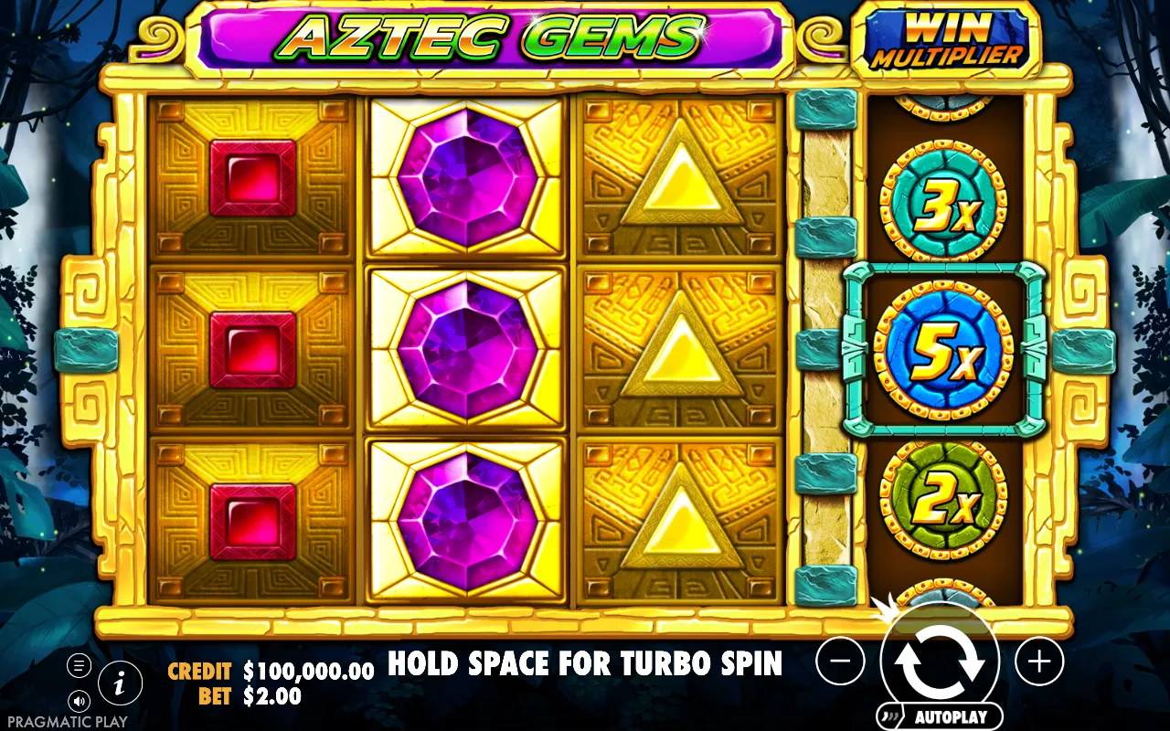 The base game — Aztec Gems