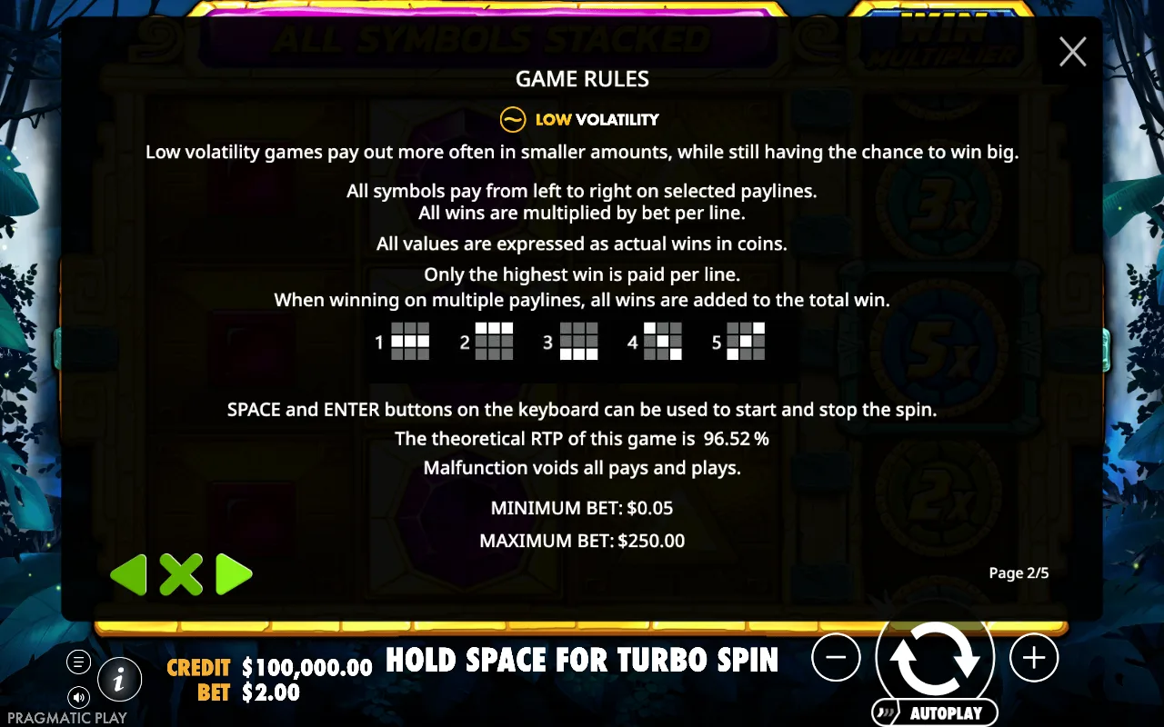 Game rules — Aztec Gems