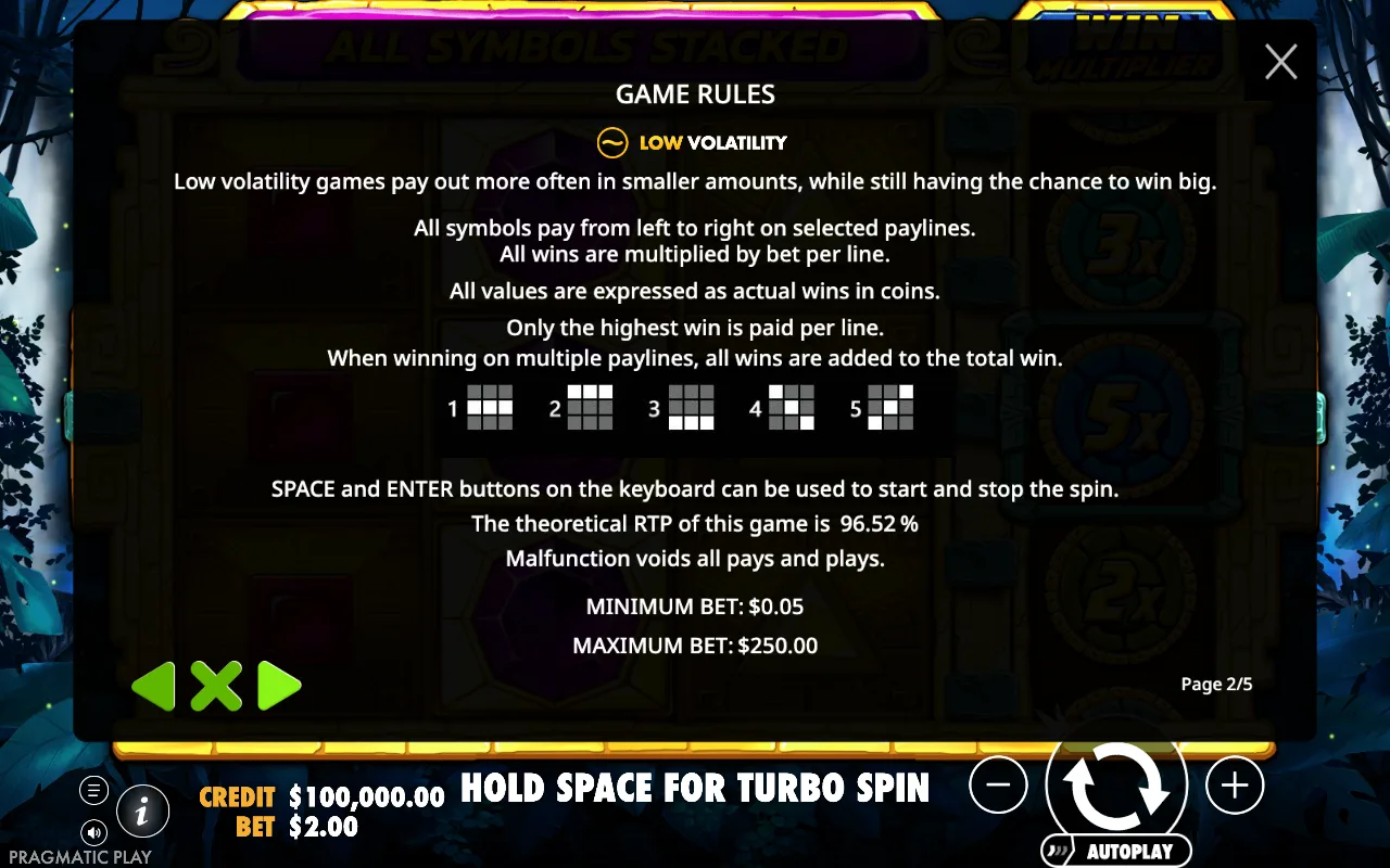 Game rules — Aztec Gems