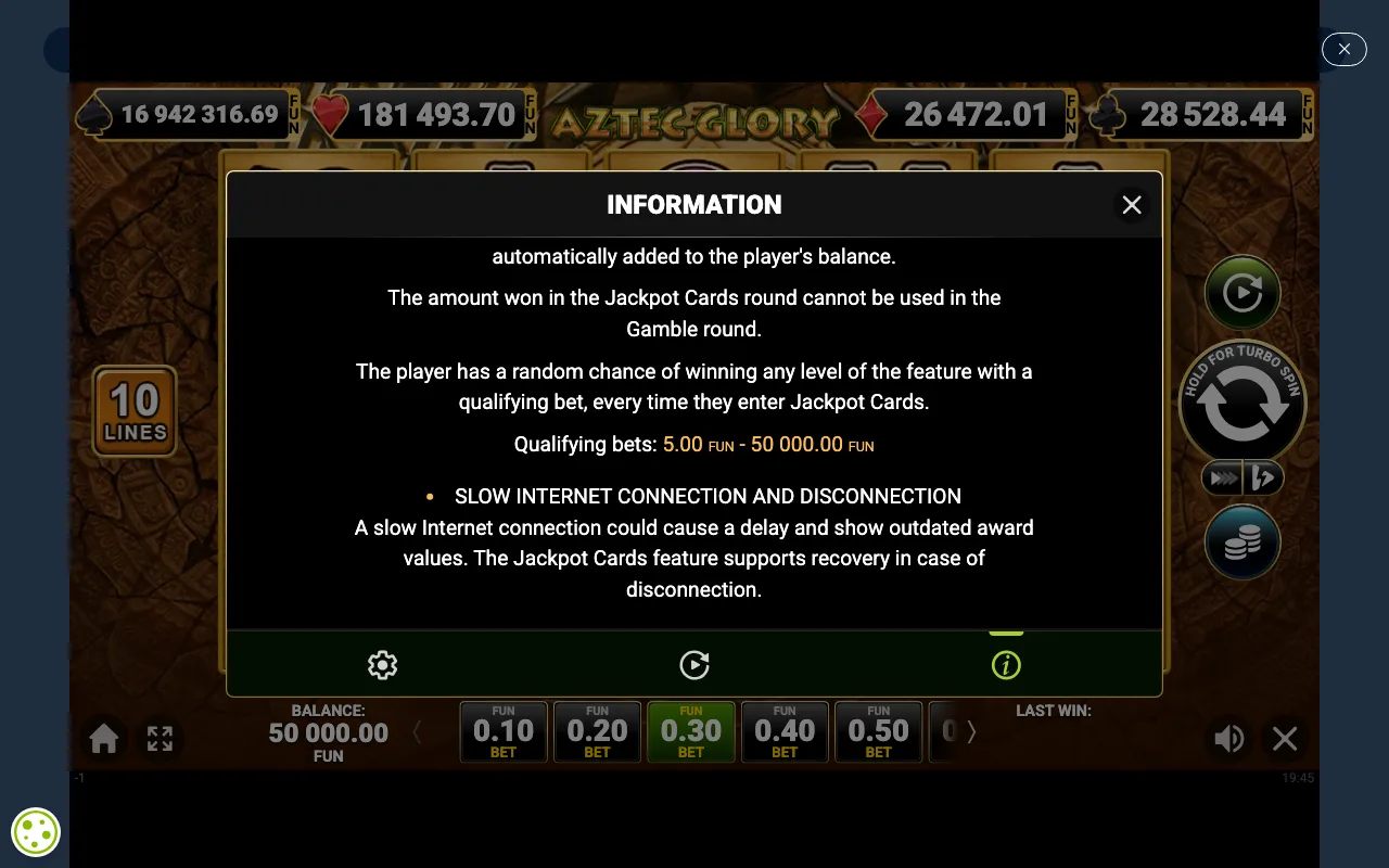 Game rules, page 4 — Aztec Glory