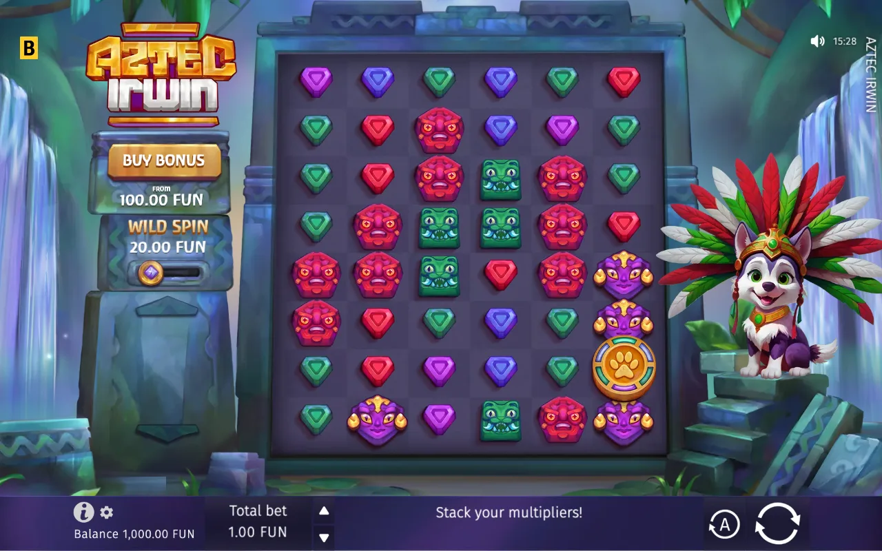 The base game — Aztec Irwin