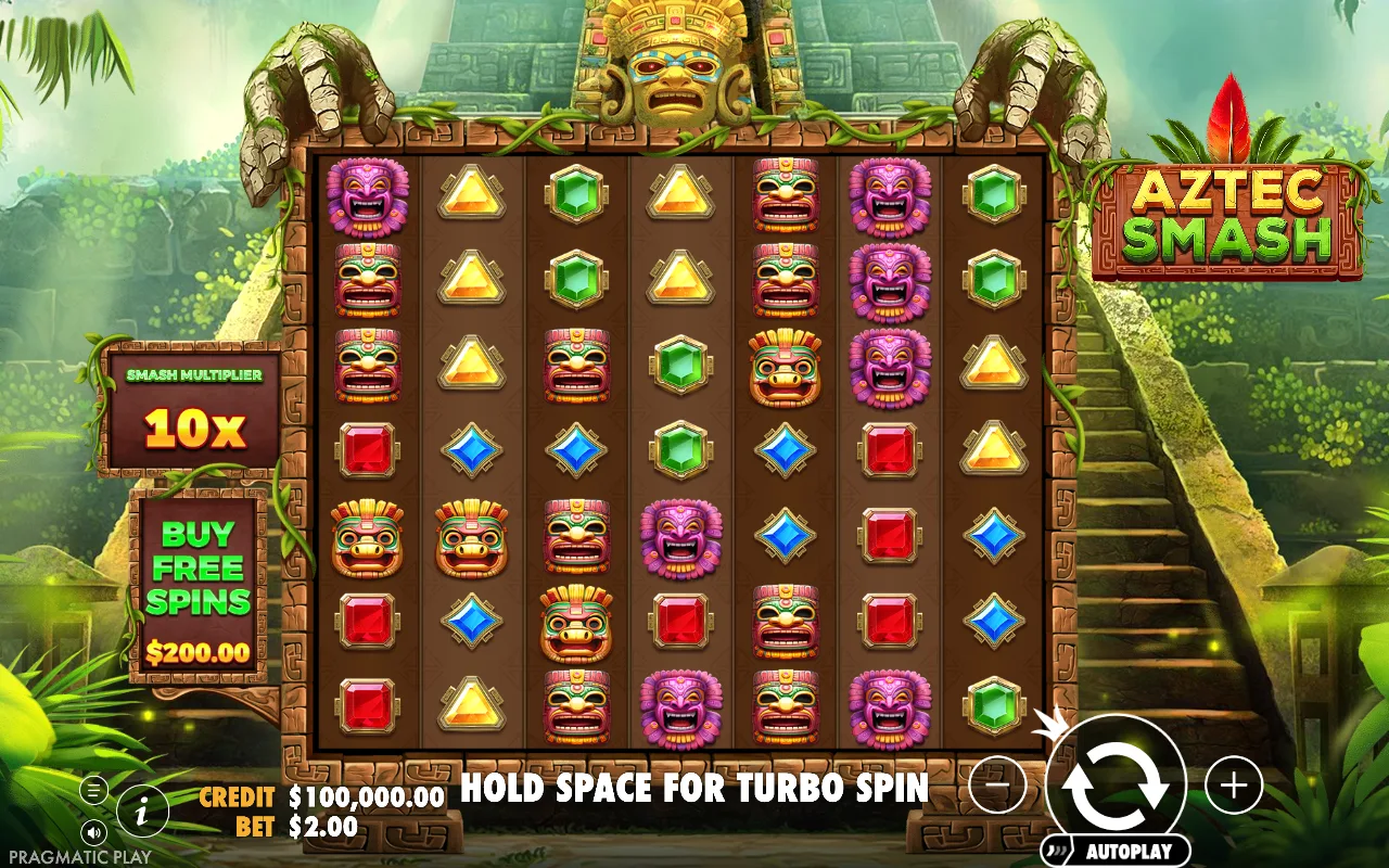 The base game — Aztec Smash