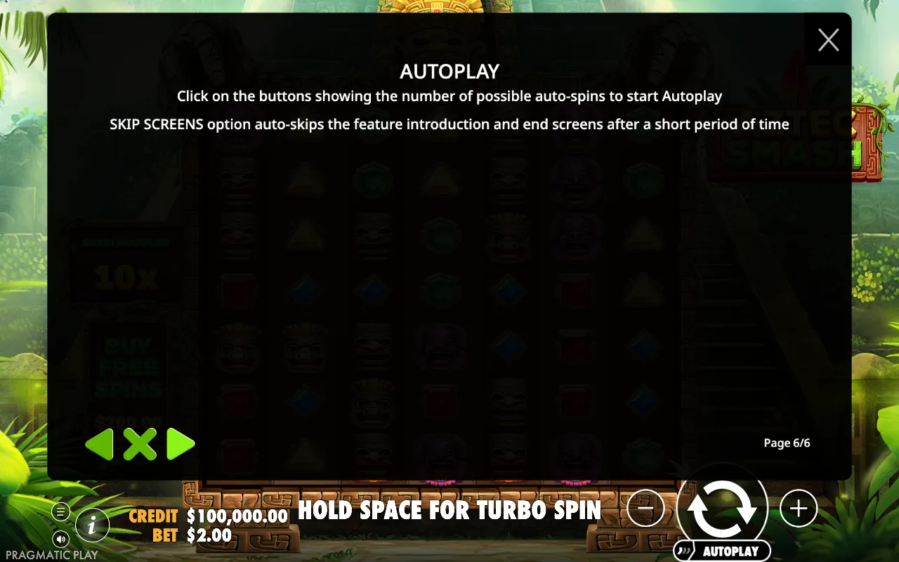 Autoplay — Aztec Smash