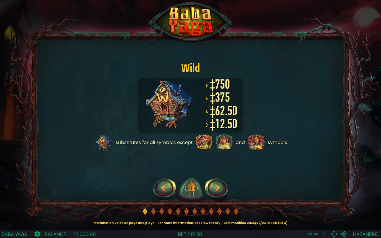 Game rules, page 3 — Baba Yaga