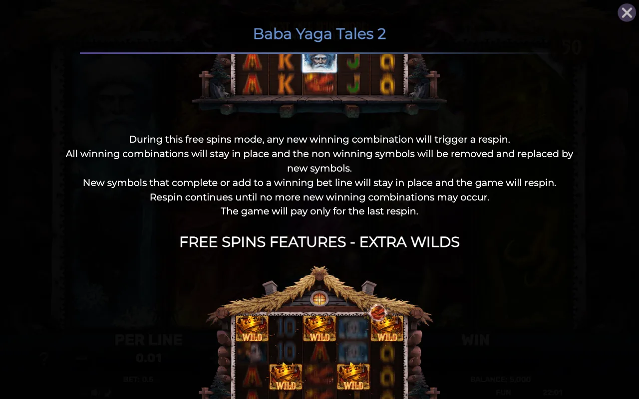 Game rules, page 2 — Baba Yaga Tales 2