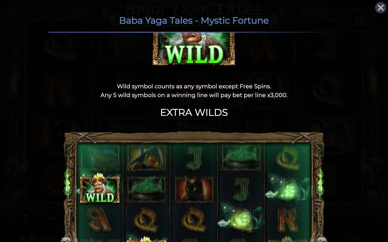 Wild — Baba Yaga Tales Mystic Fortune