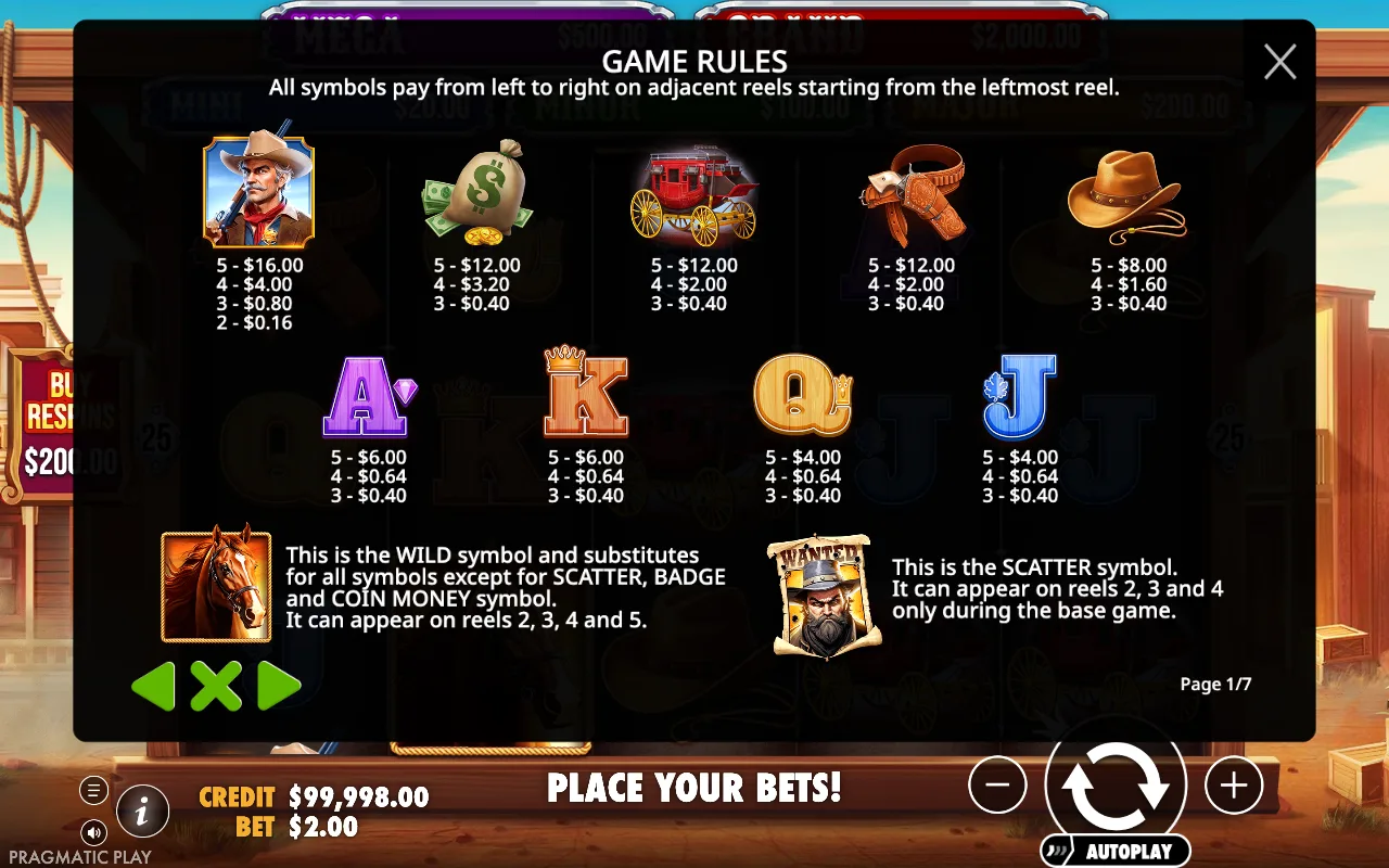 Game rules, page 1 — Badge Blitz