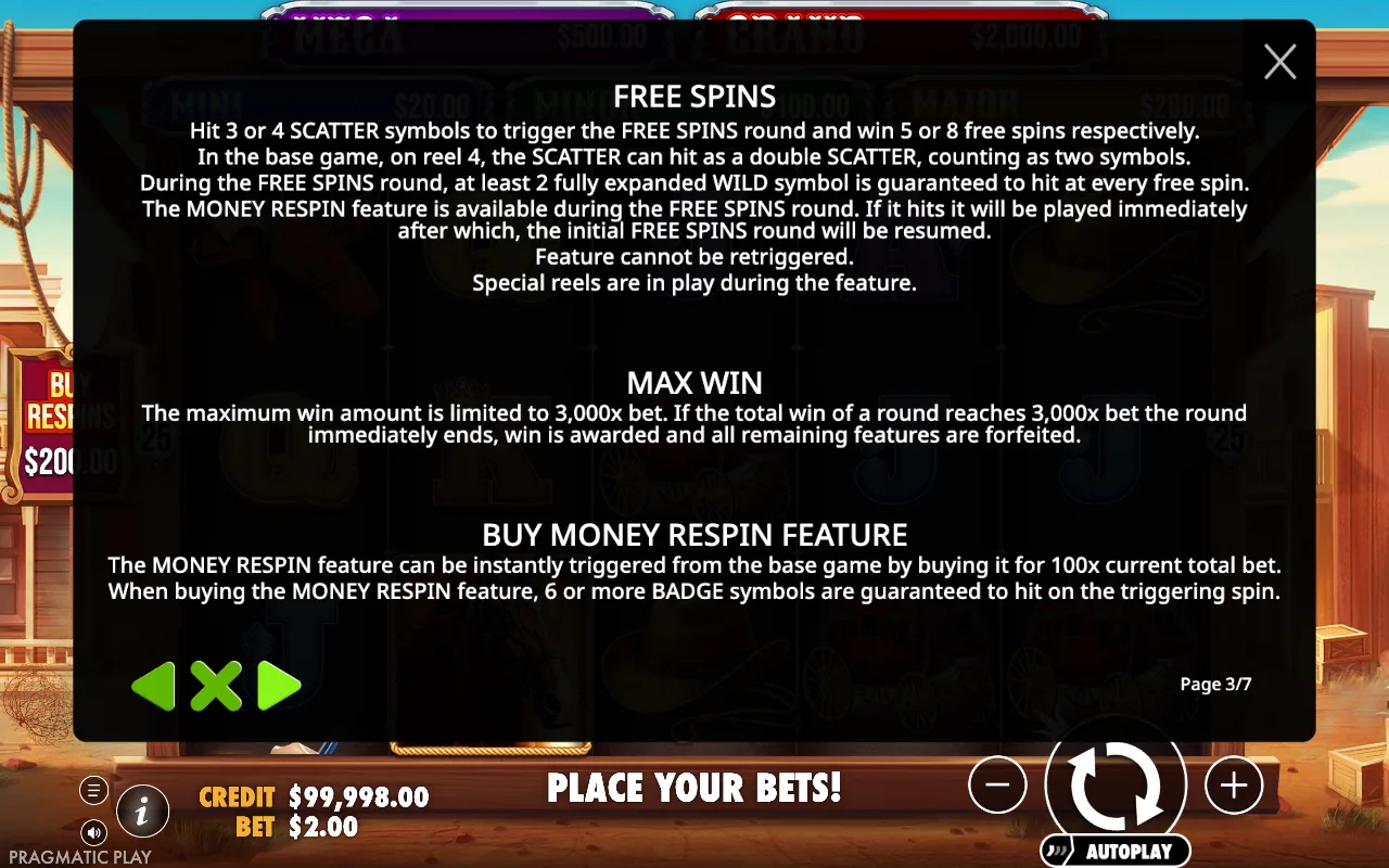 Free spins — Badge Blitz