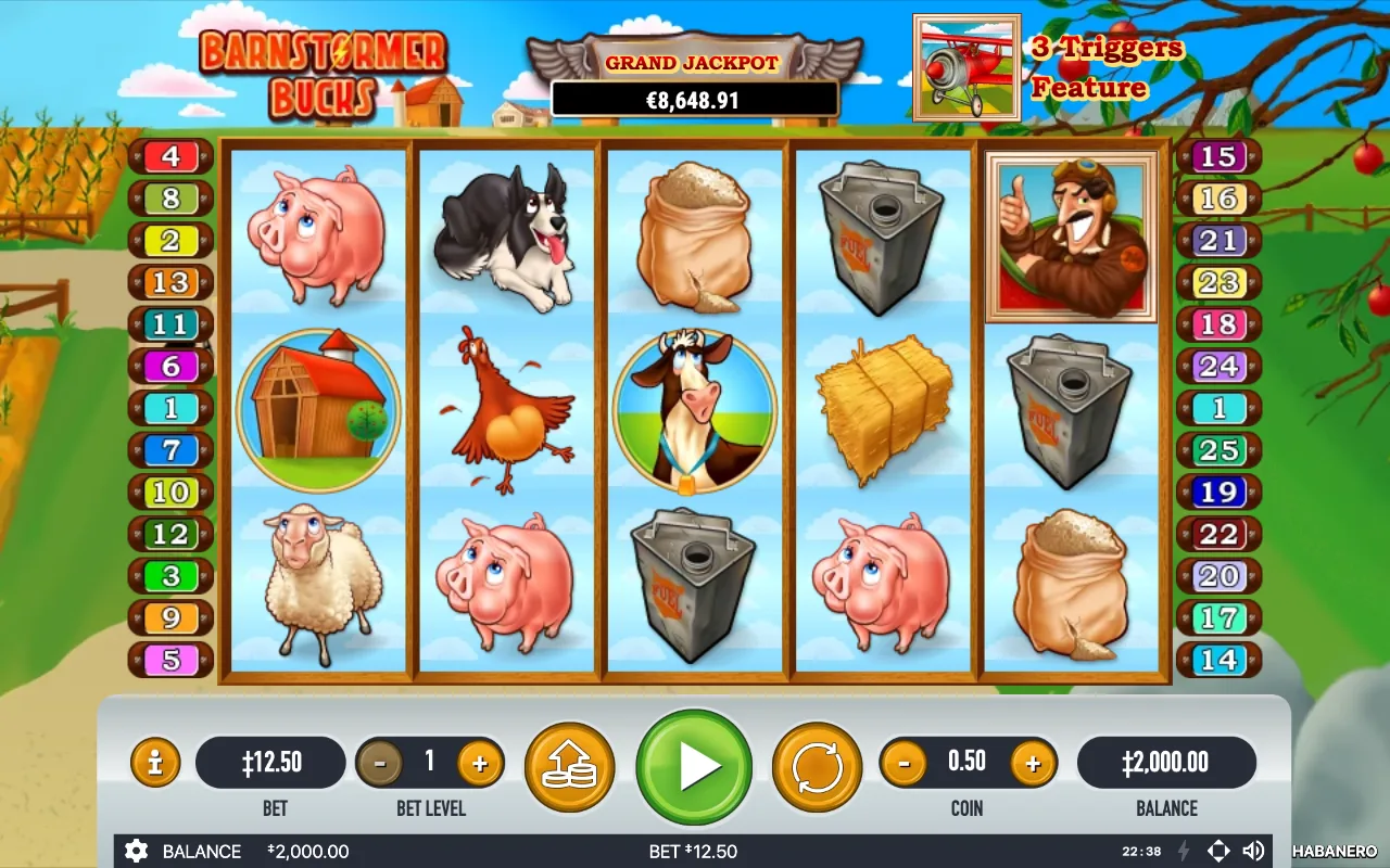 The base game — Barnstormer Bucks