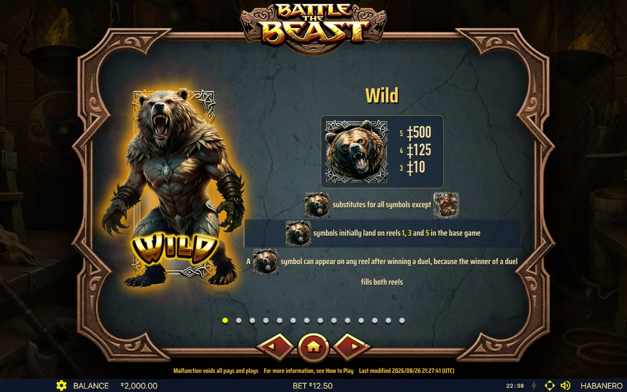 Game rules, page 3 — Battle The Beast