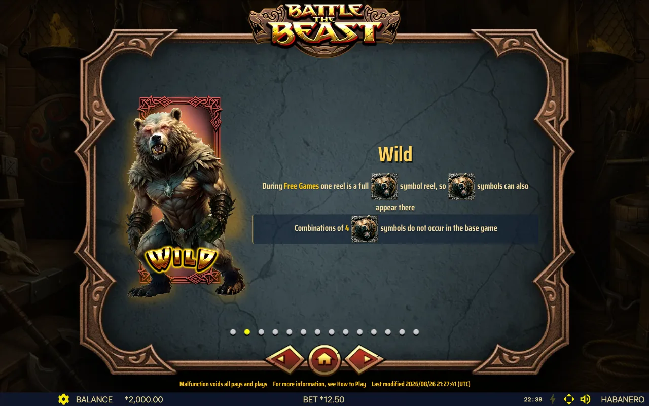 Game rules, page 4 — Battle The Beast
