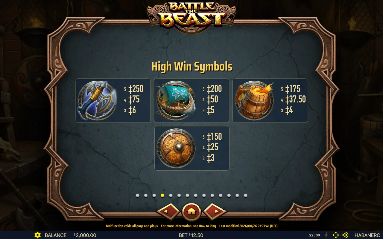 Game rules, page 6 — Battle The Beast
