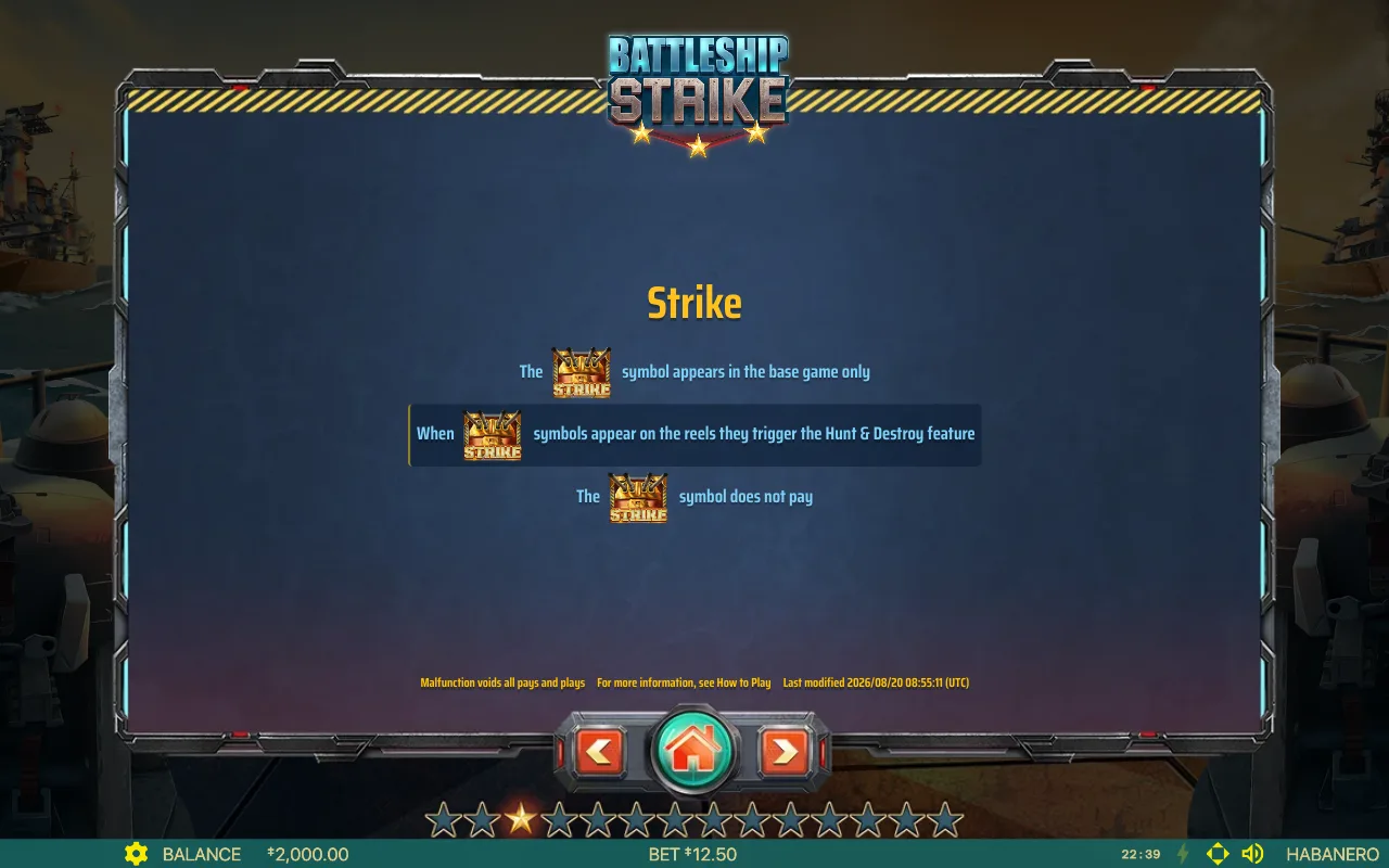 Game rules, page 5 — Battleship Strike