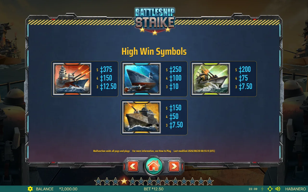 Game rules, page 6 — Battleship Strike