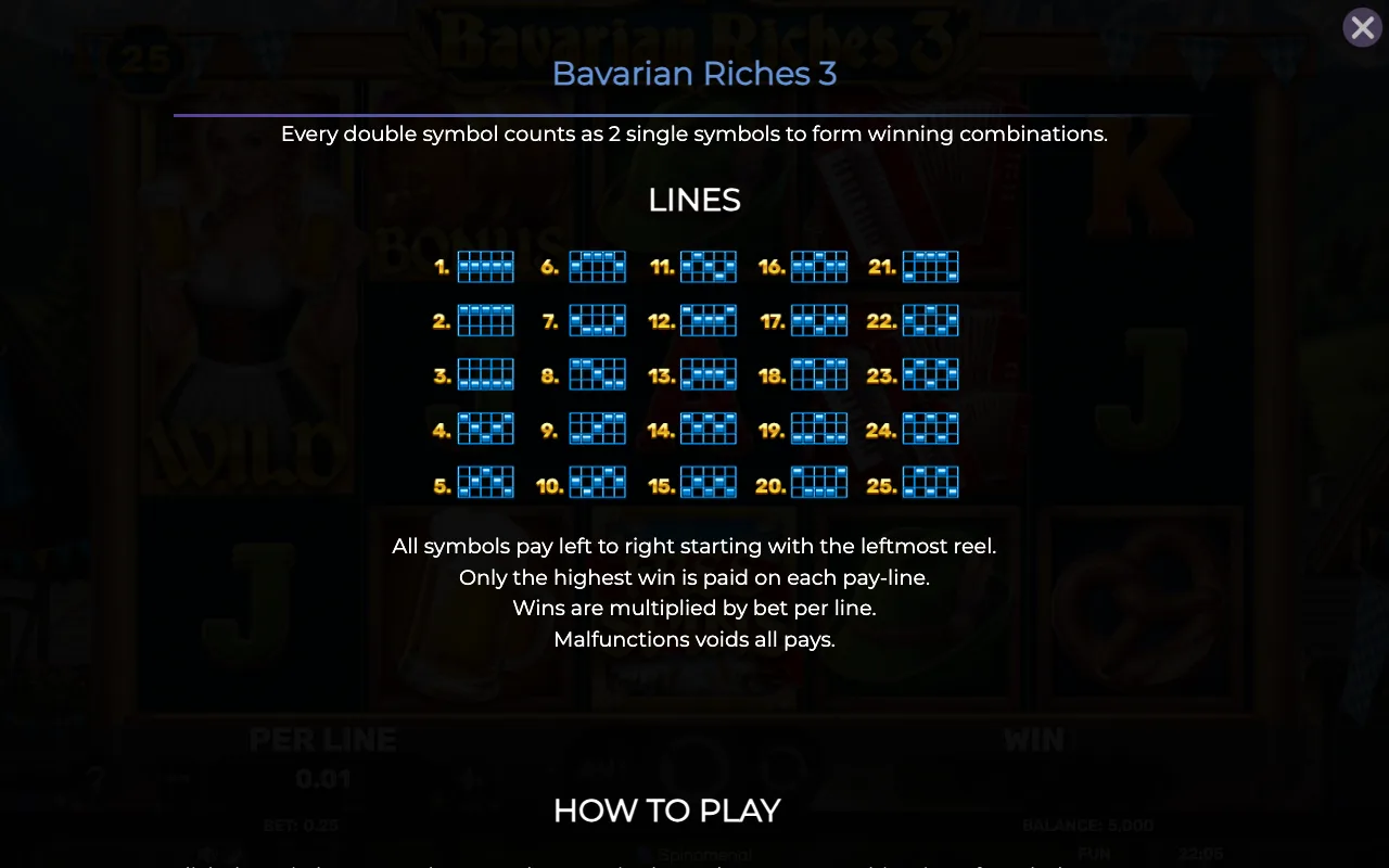 Lines — Bavarian Riches 3