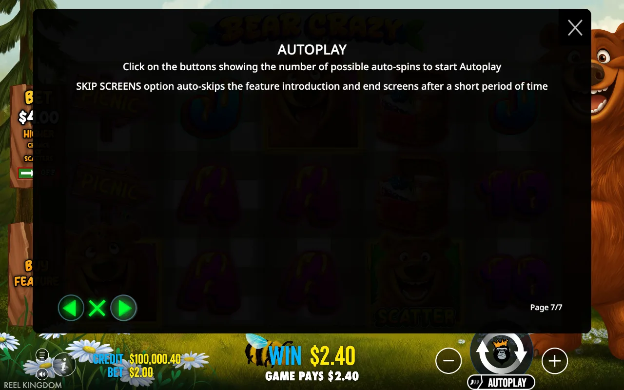 Autoplay — Bear Crazy