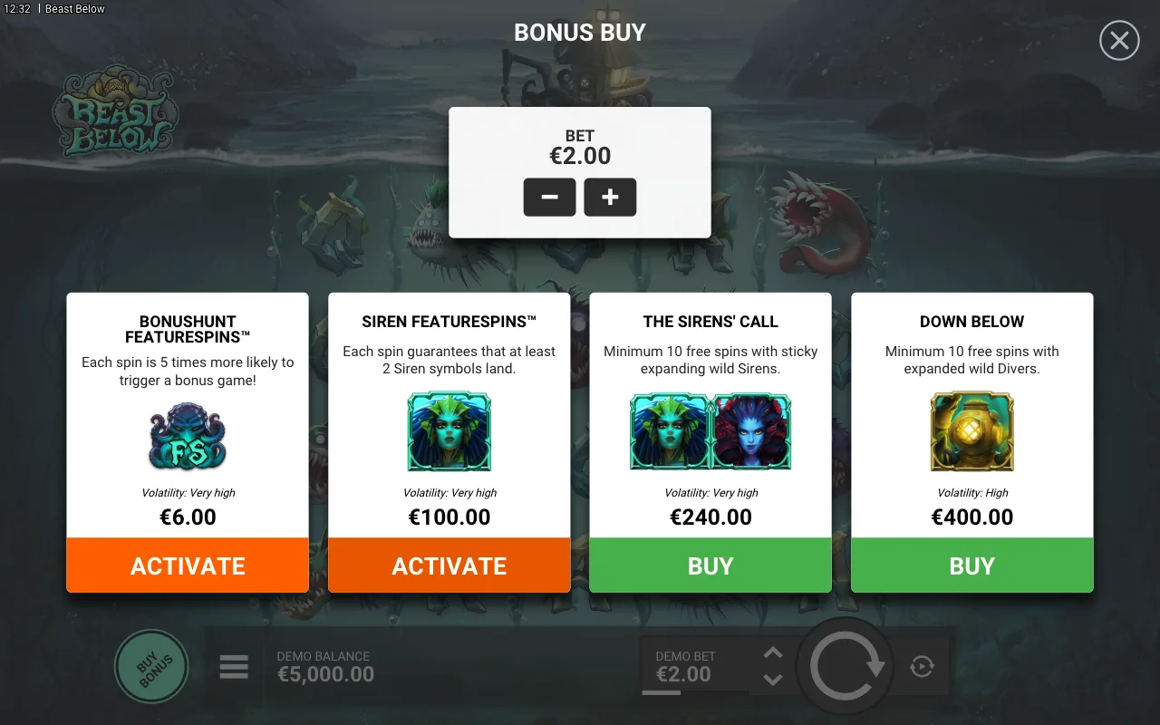 Buying the feature — Beast Below