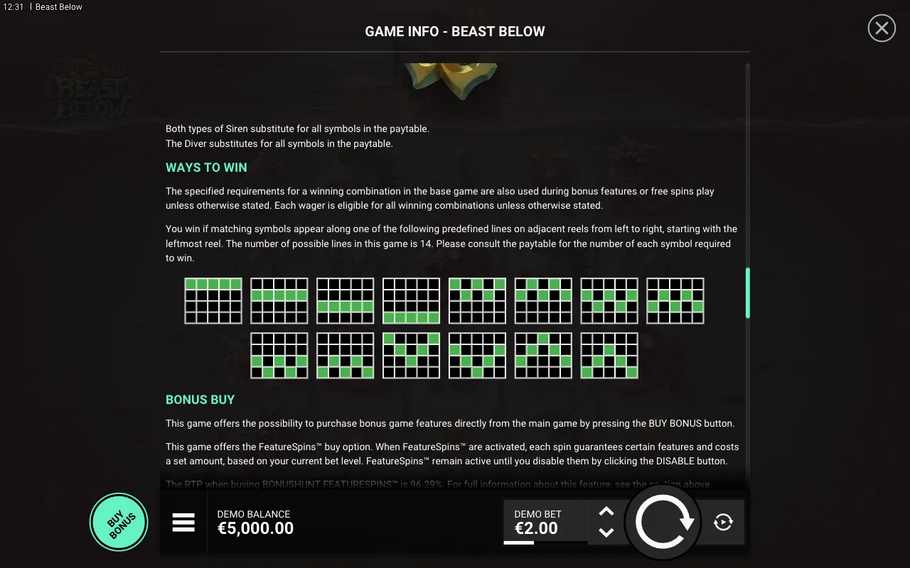 Ways to win — Beast Below