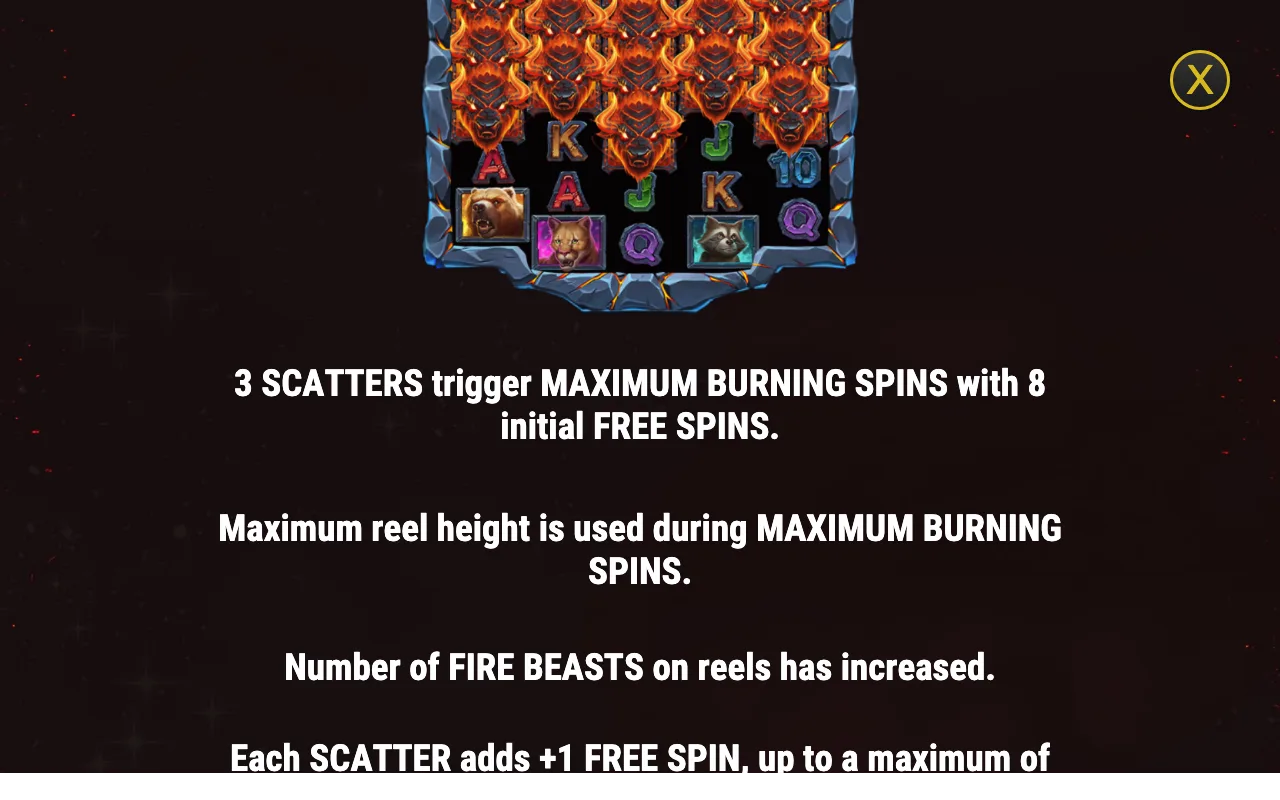 Game rules, page 7 — Beasts of Fire Maximum