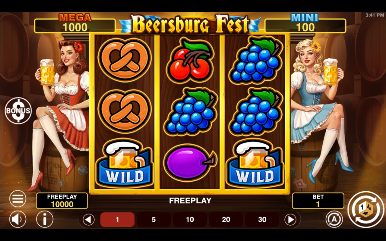 The base game — Beersburg Fest Hold And Win