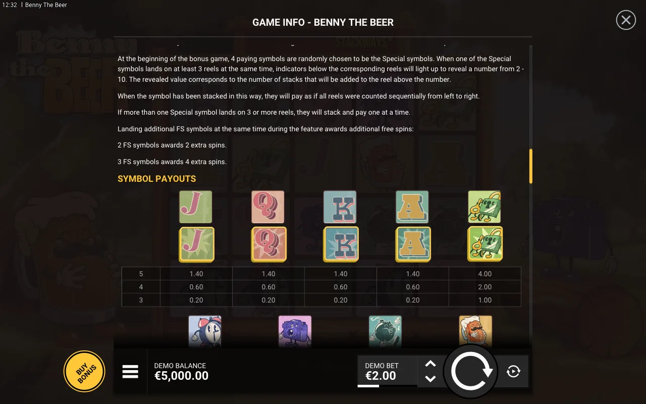 Game rules, page 4 — Benny the Beer