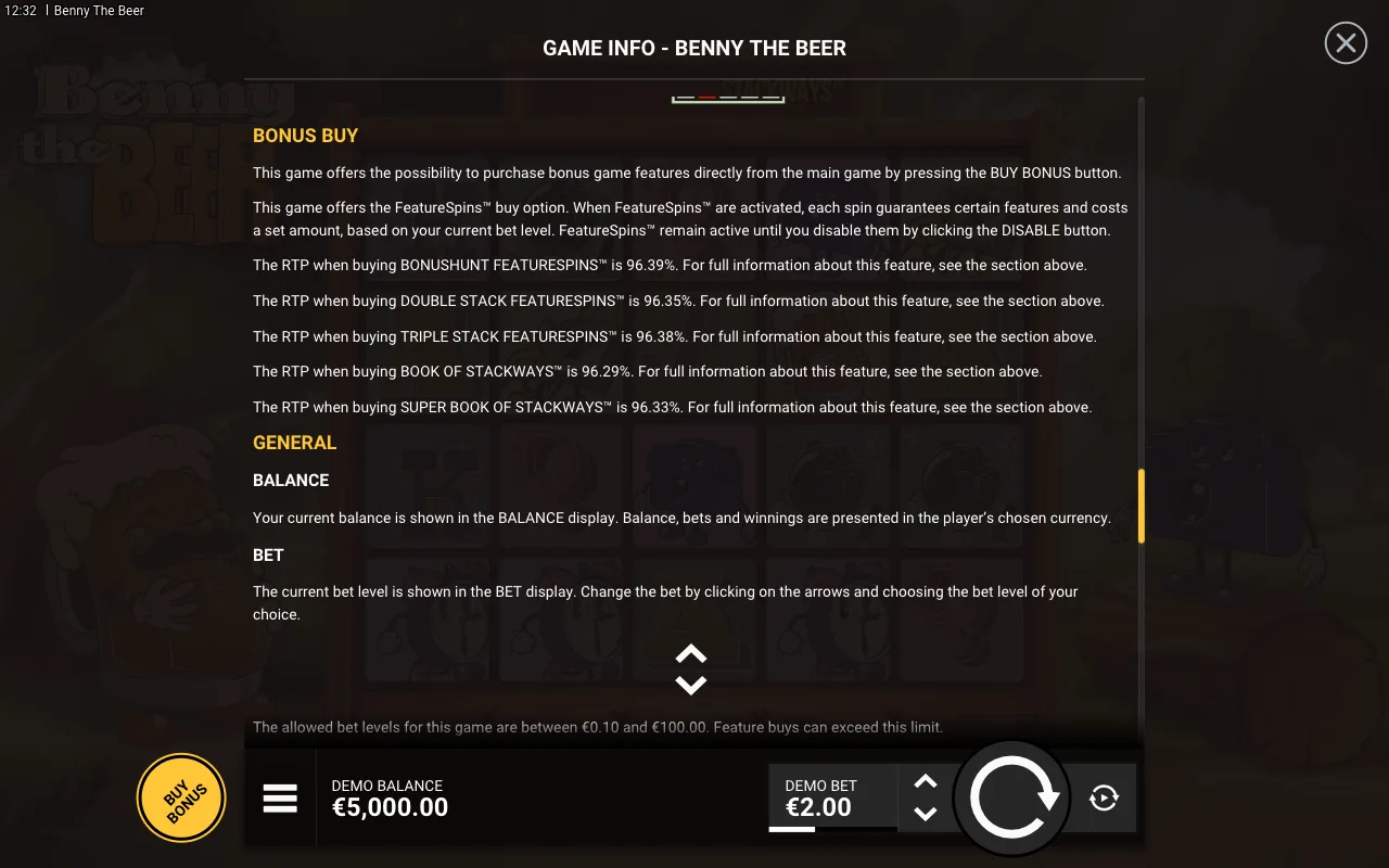 Bonus buy — Benny the Beer