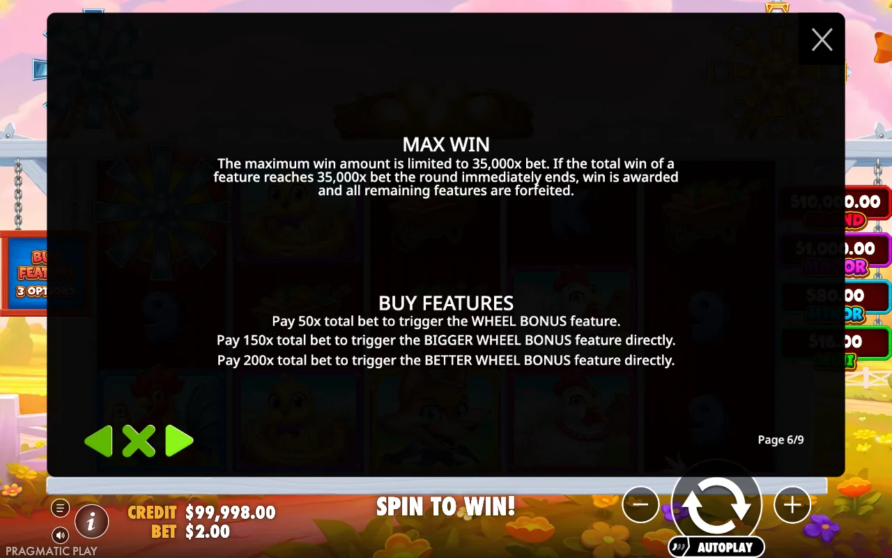 Max win — Better Barn House Bonanza