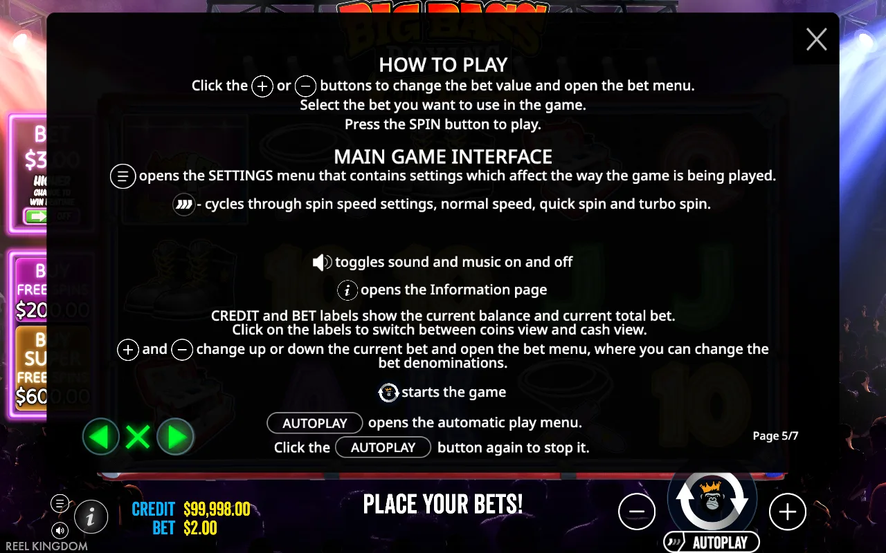 How to play — Big Bass — Boxing Bonus Round