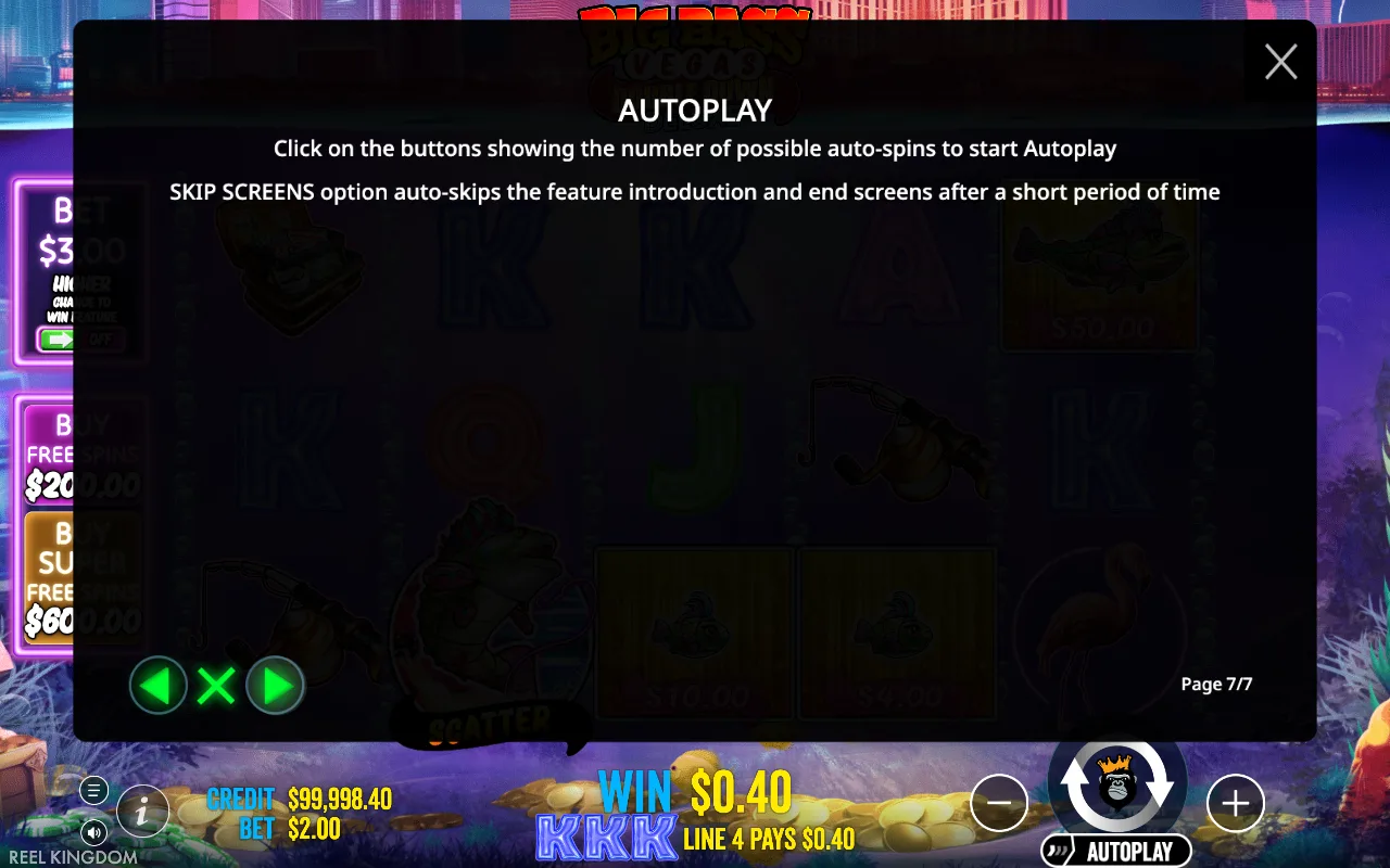 Autoplay — Big Bass Double Down Deluxe